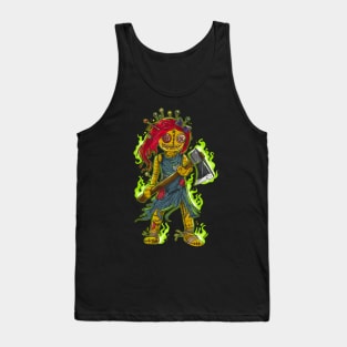 Halloween Voodoo Doll Tank Top